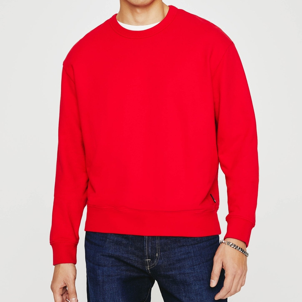 Men's Red Crewneck Sweater